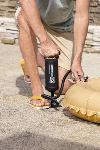 BESTWAY Inflador Manual Air Hammer 10,8x8,8x30 cm Negro