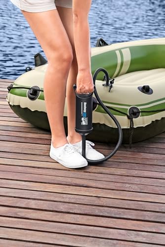 BESTWAY Inflador Manual Air Hammer 10,8x8,8x30 cm Negro