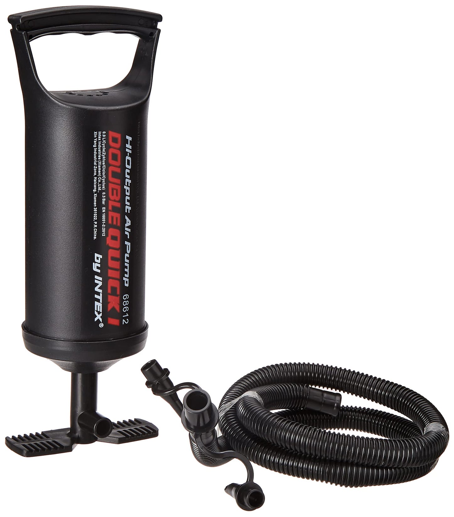 Intex 68612 - Hinchador de Mano Doble Velocidad - 29 cm