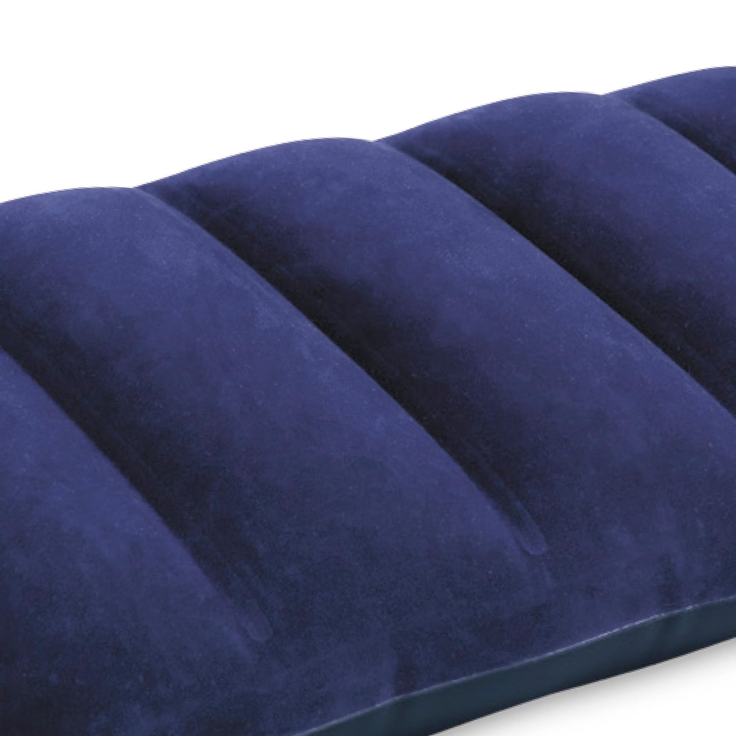 Intex 68672 - Almohada Hinchable flocada, 43 x 28 x 9 cm, Color Azul