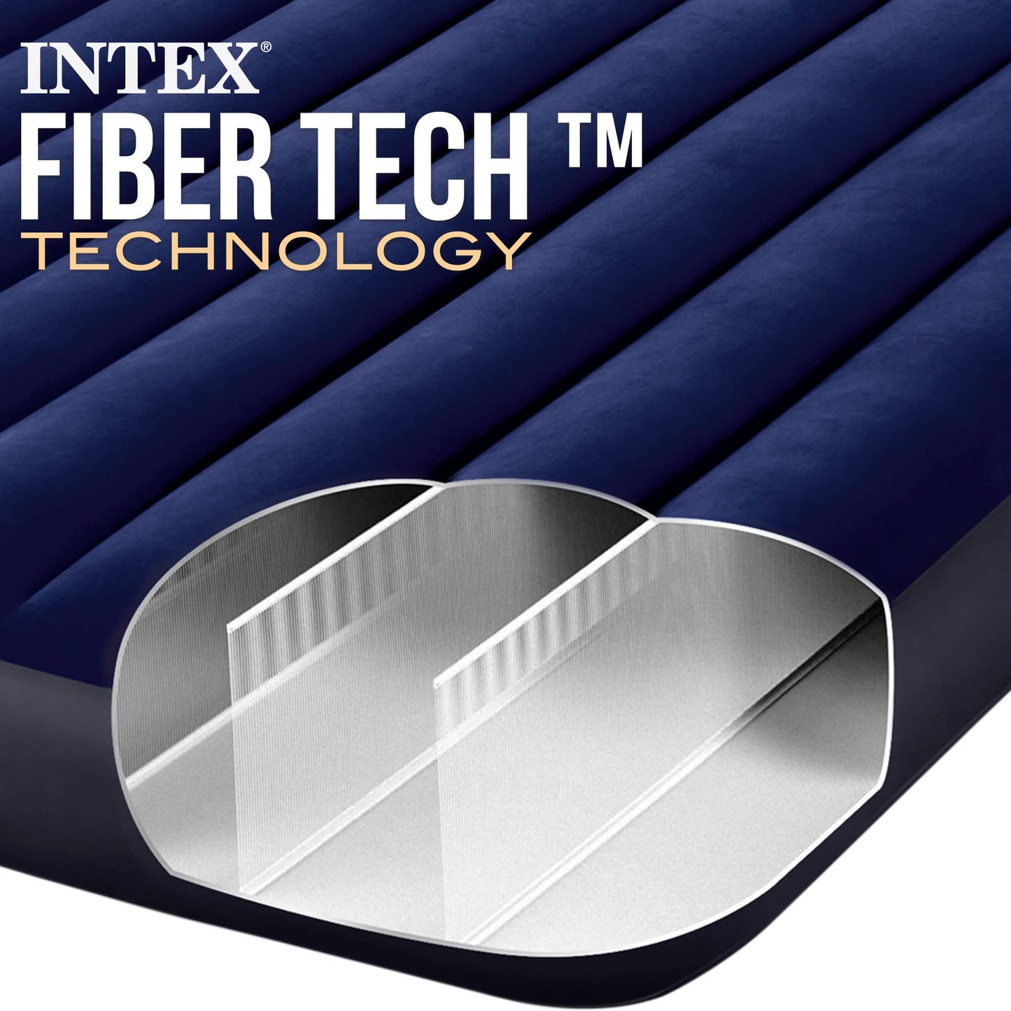 Intex Cama de aire Dura, Beam Standard modelo Classic Downy (64765)